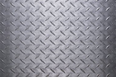 hafif alüminyum plaka arka plan, elmas desenli gümüş metal..