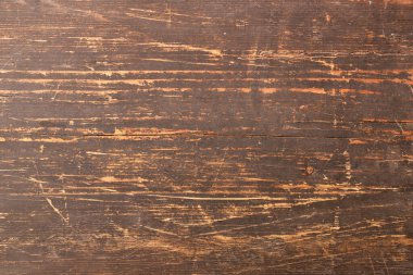 Boş uzayı olan ahşap bir doku. koyu renk ahşap