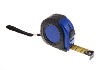 beyaz arkaplan üzerindeki bant ölçümü