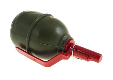El bombası Paintball, beyaz arka plan üzerinde izole