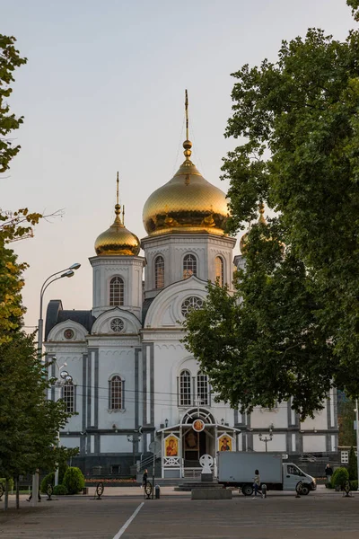Росія Краснодар Військовий Собор Святого Князя Олександра Невського — стокове фото