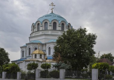 Kırım. Evpatoria. Rahip. Aziz Niklas 'ın (Aziz Niklas, Aziz Niklas Katedrali))
