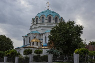 Kırım. Evpatoria. Rahip. Aziz Niklas 'ın (Aziz Niklas, Aziz Niklas Katedrali))