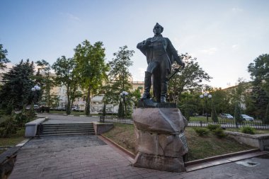 Kırım. Simferopol. A.V. Anıtı Suvorov