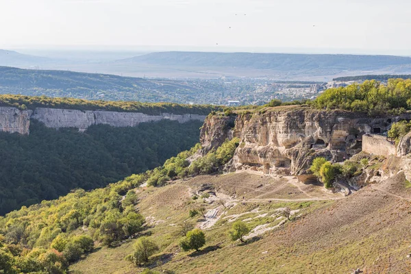 Crimea Bakhchisarai Cave City Chufut Kale — Stock Photo, Image