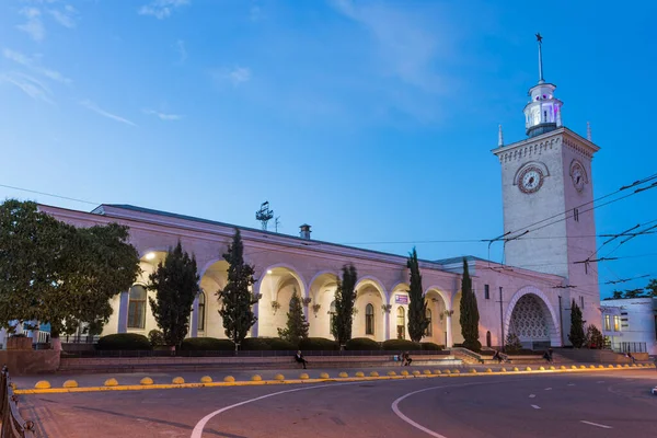 Krim Simferopol Treinstation — Stockfoto