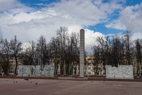 Russia Podolsk Moscow Region Monument Square Glory — Stock Photo, Image