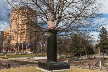 - Rusya. Podolsk 'ta. Moskova bölgesi. Alexander Sergeevich Puşkin 'in Baskını