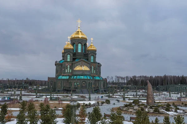 Ryssland Moskva Regionen Kubanska Huvudtemplet För Ryska Federationens Väpnade Styrkor — Stockfoto