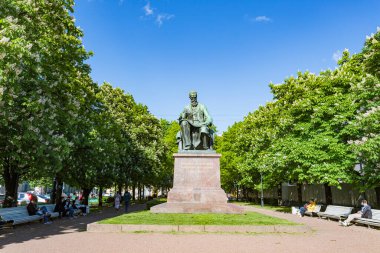 Nikolai Andreevich Rimsky-Korsakov anıtı. St. Petersburg