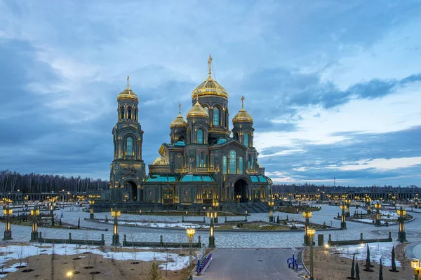 Rusia Región Moscú Cubana Templo Principal Las Fuerzas Armadas Federación — Foto de Stock