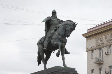 Rusya. Moskova. Yury dolgoruky Anıtı