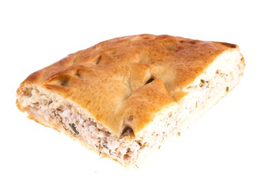 Beyaz arka plan üzerinde izole balık ile çok kolay