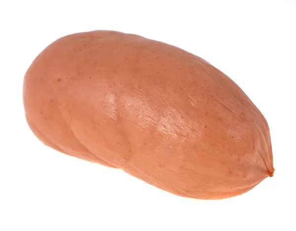 Sausage. Isolated on white background — Stock Photo, Image