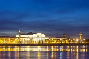 Rusya. St. Petersburg. Şehir Adaları üzerinde görün