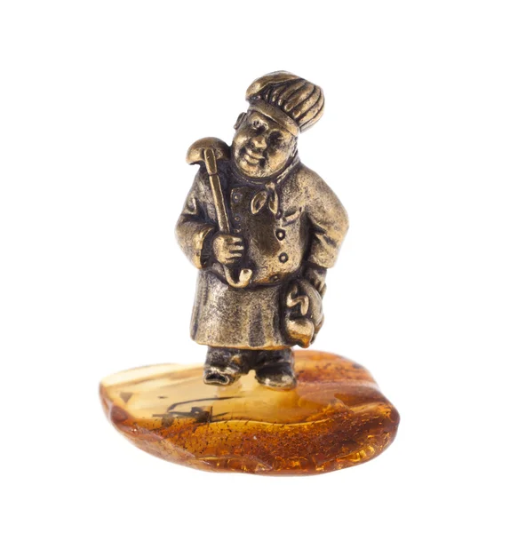 Figurine Amber: Cook Royalty Free Stock Images