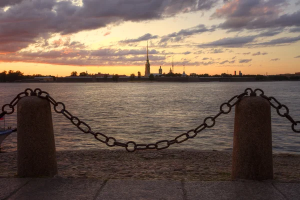 Rusko. Saint Petersburg. Peter a Paul Fortress — Stock fotografie