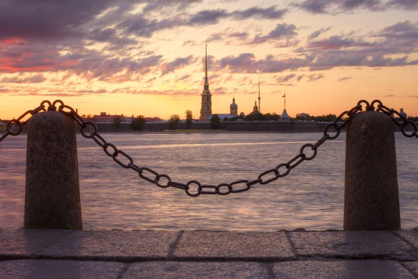 Rusko. Saint Petersburg. Peter a Paul Fortress — Stock fotografie