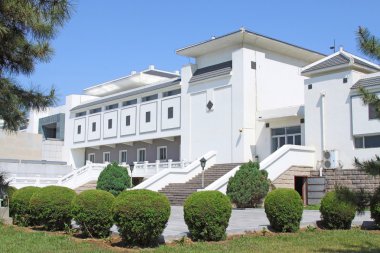 Mavi gökyüzü ve Peyzaj mimarlığı