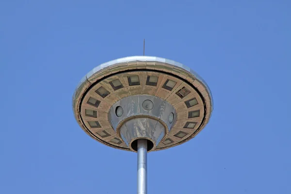 Street lamps on pole — Stock Photo, Image