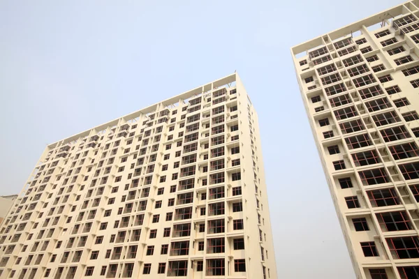 Construction site with buildings — Stock Photo, Image