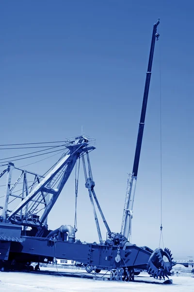 Cutter dredger ship — Stock Photo, Image