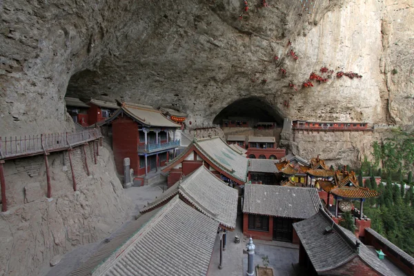 Tempel het platform landschap in China — Stockfoto