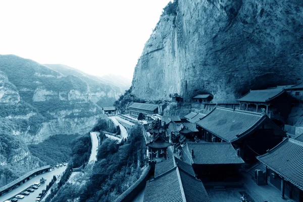 중국에 있는 사원 건축 풍경 — 스톡 사진