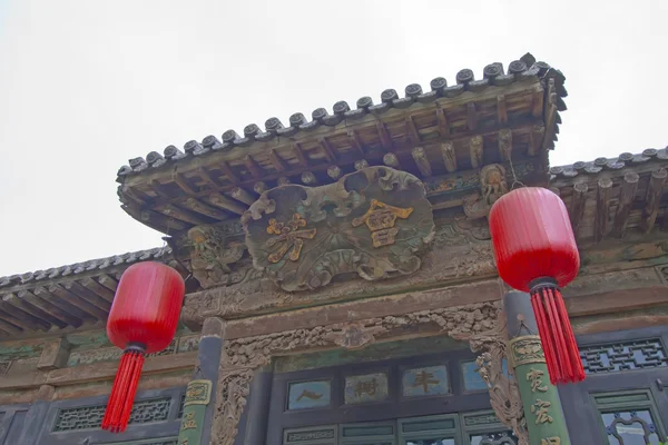 Китайський традиційний архітектурний стиль дворик — стокове фото