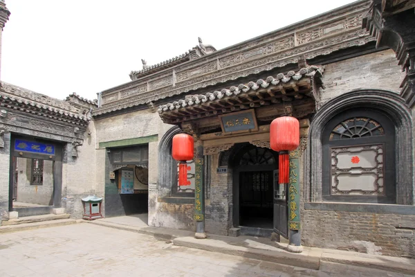 Cour de style architectural traditionnel chinois — Photo