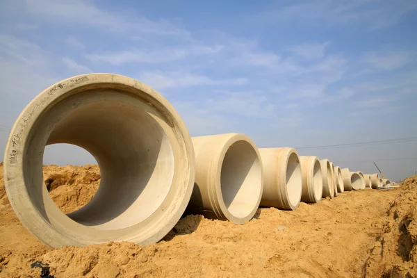 yeraltı drenaj boru hattı İnşaat