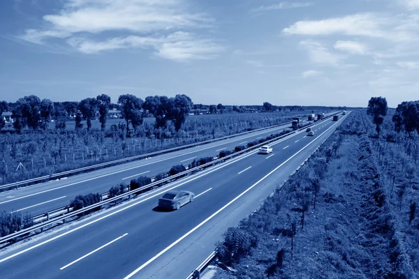 Cars driving on the highway — Stock Photo, Image