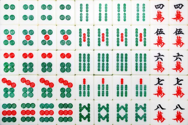 마작 타일의 — 스톡 사진