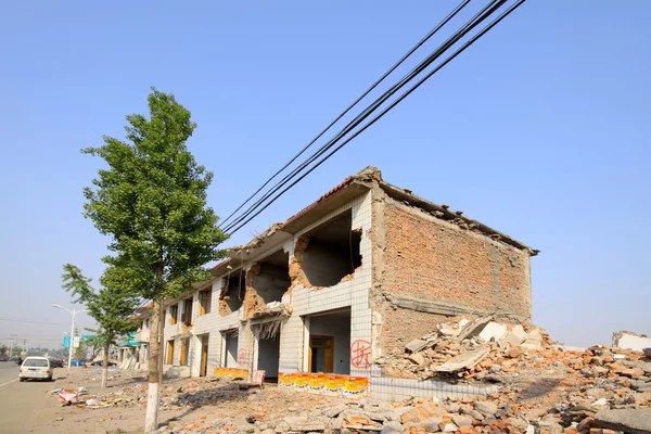 Matériaux de démolition de logements — Photo