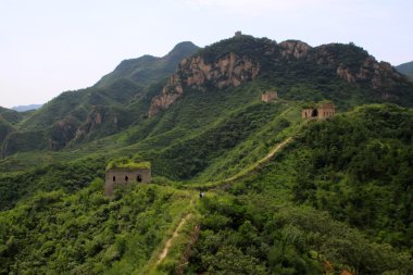 Çin'deki büyük duvar işareti