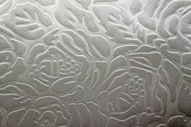 bez soyut çiçek desenli 