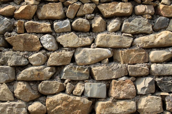 Paredes de pedra velhas, close-up de imagens — Fotografia de Stock