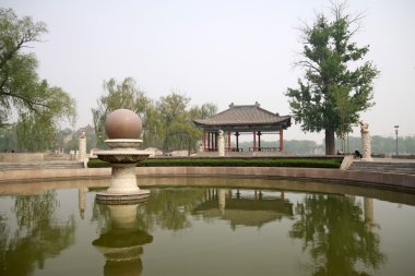 park manzarası bahar