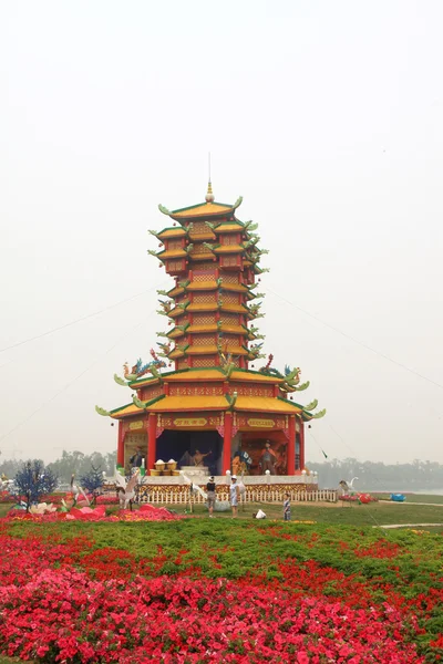 Šest harmonie pagoda v Číně — Stock fotografie