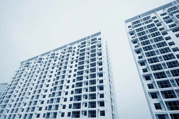 Construction site with buildings — Stock Photo, Image