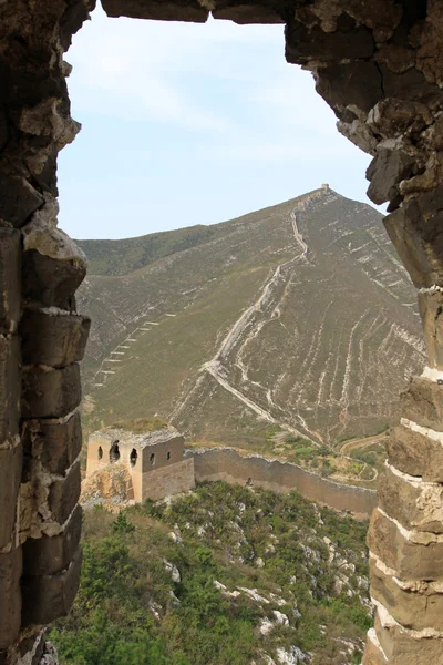 Die ursprüngliche Ökologie der großen Mauer — Stockfoto