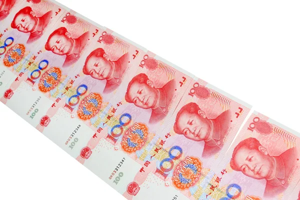 Waluty Bank Chin ludzi wydane — Zdjęcie stockowe