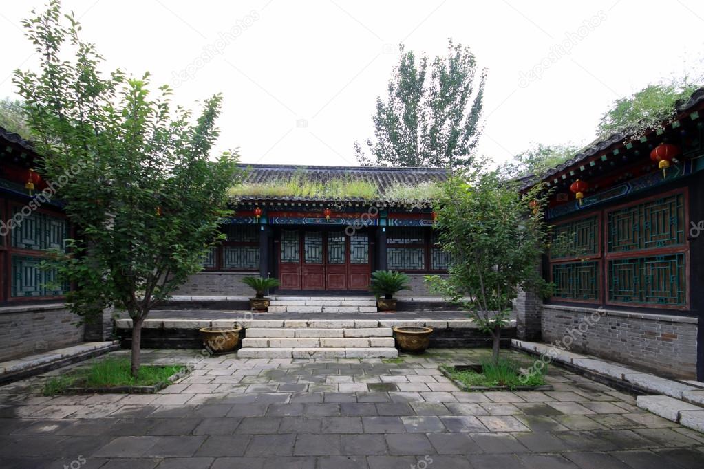 Chinese traditional architectural landscape