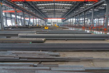 Kule bileşeni yapım atölyesi, yakın çekim fotoğraf