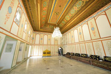 Old Bakhchisarai Palace in Crimea clipart