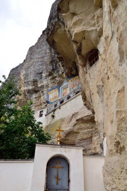Kırım 'daki antik Chufut-Kale şehri.