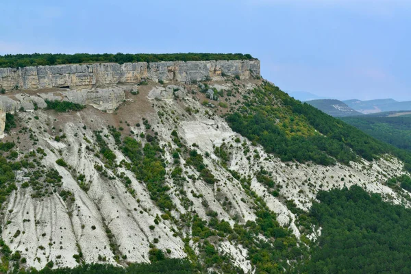 Kırım 'daki antik Chufut-Kale şehri.