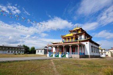 Sibirya, Ulan-Ude, Ivolginsky datsan - Rus Budizminin merkezi.