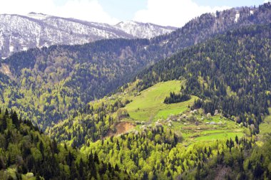 Spring in the Caucasus Mountains is a great time to travel