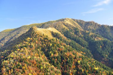 Altın sonbaharında Kafkas Dağları